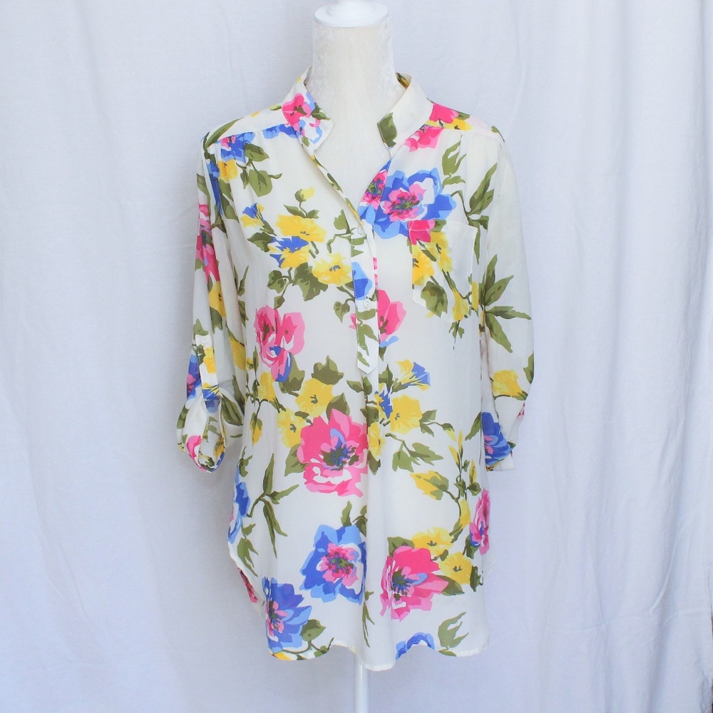 SOLD Floral Blouse